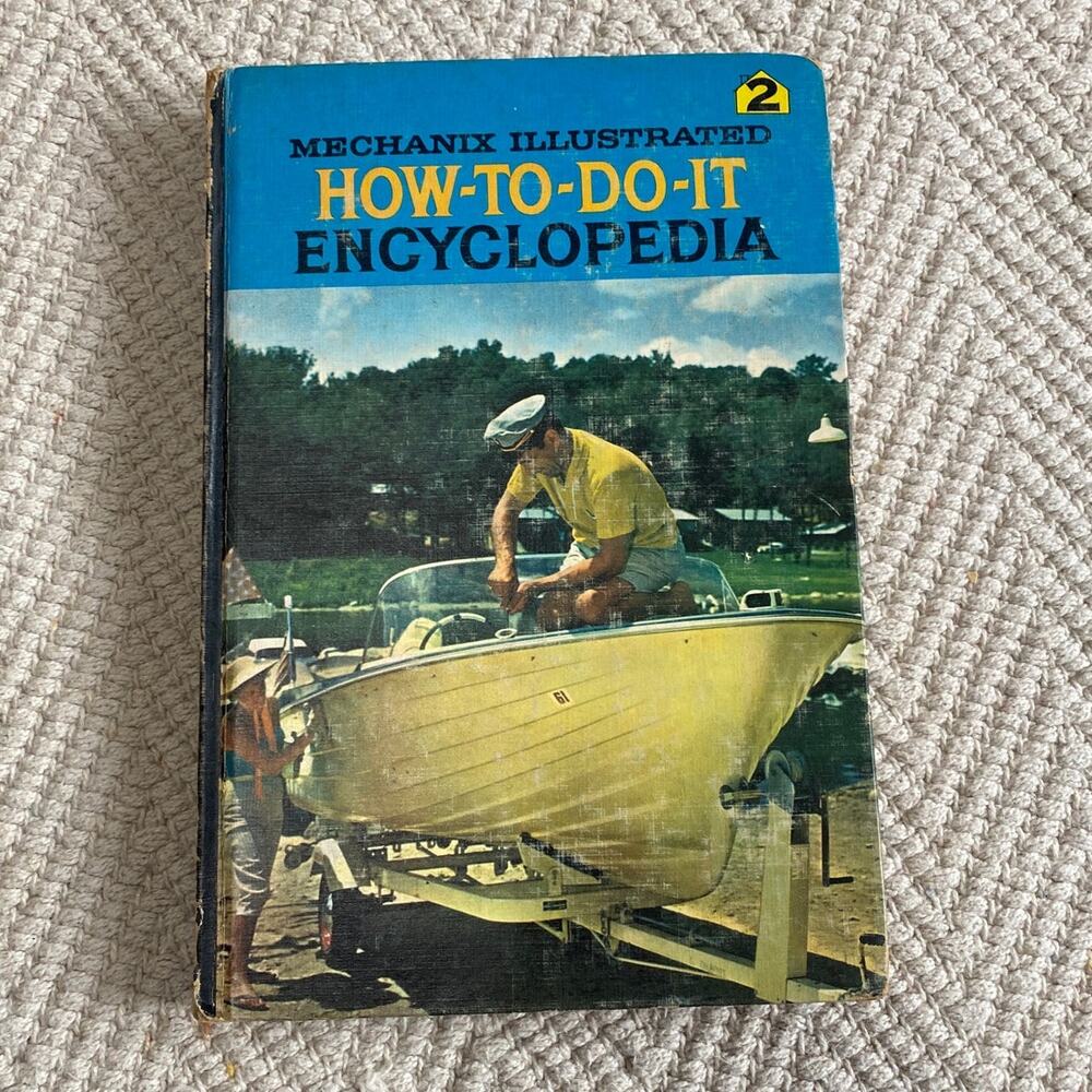 Mechanix Illustrated How-To-Do-It Encyclopedia Volume 2 1961 Golden Press Book